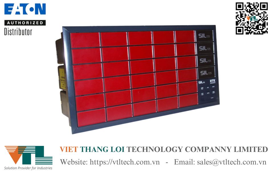 Thiết Bị Cảnh Báo Tín Hiệu Sự Cố Eaton MTL RTK 725 Range