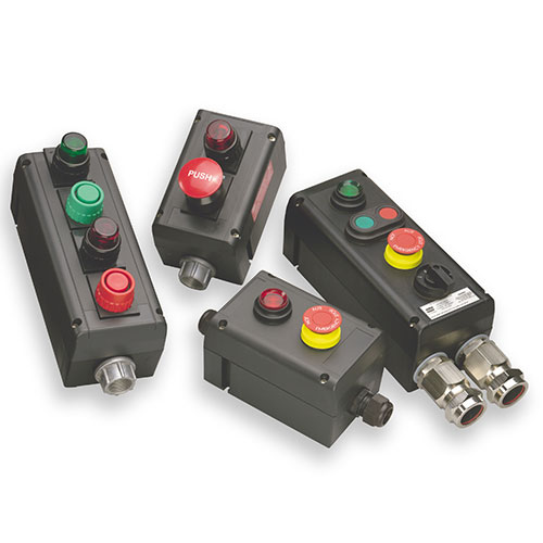 Hộp nút nhấn và bộ điều khiển chống cháy nổ Eaton