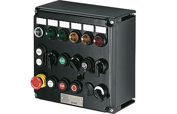 Hộp nút nhấn và bộ điều khiển chống cháy nổ Eaton Ceag