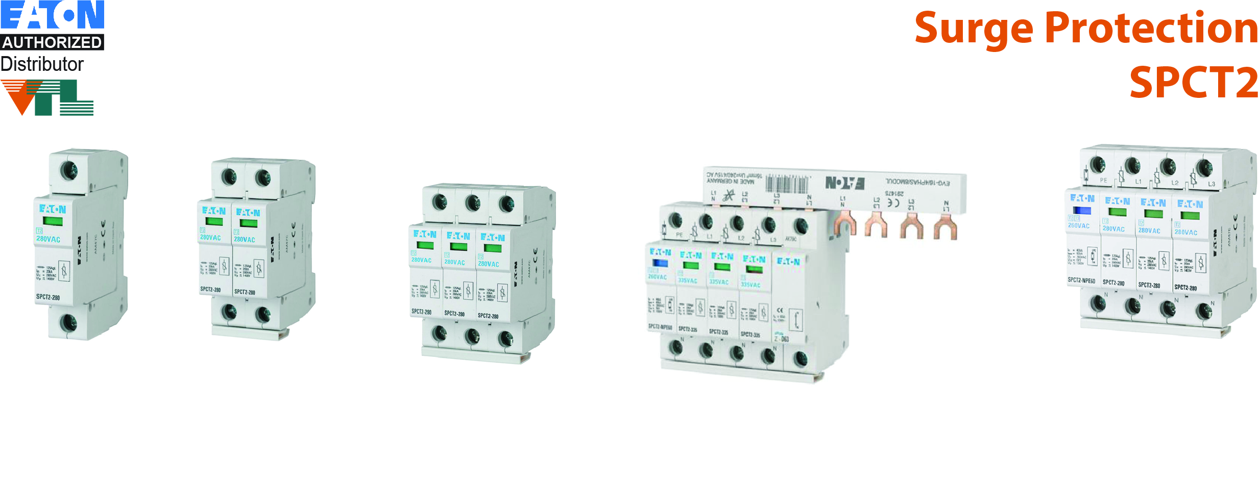 Chống sét lan truyền đường nguồn EATON SPCT2