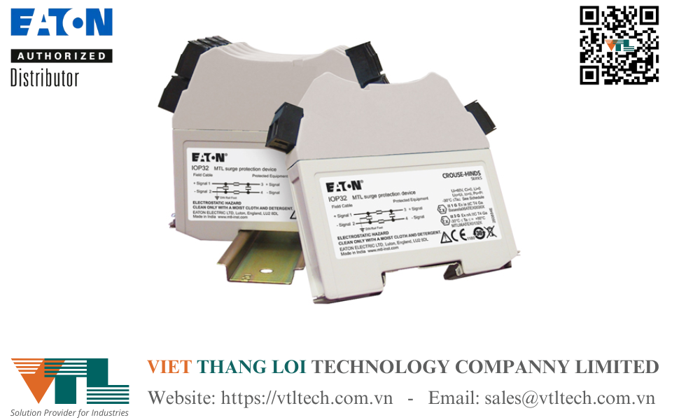 Eaton MTL IOP digital & analogue I/O surge protector